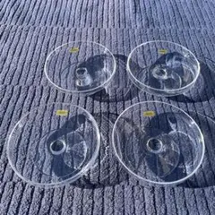 NORITAKEノリタケクリスタル ガラス器 新品未使用　4個セット　11×4