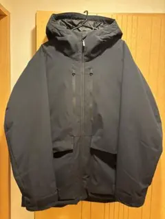 ハイブリッドダウンパーカー