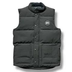 美品 カナダグース 4154MB ダウンベスト アウター フリースタイル クルー