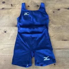 Mizuno スポーツ用水着セット ネイビー