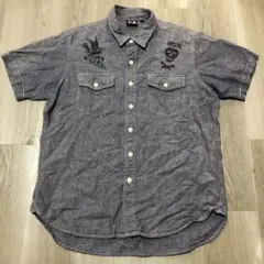 AVIREX シャンブレーシャツ M
