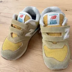 New Balance 574 スニーカー イエロー　17㎝
