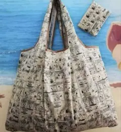 しまう様専用　大容量　エコバッグ　軽量　キャラクター　スヌーピー　2点　新品