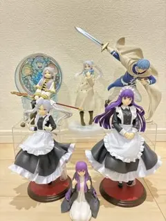 【開封品】葬送のフリーレン　ヒンメル　フェルン　フィギュア　メイド　ちょこのせ