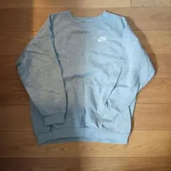 Nike グレー トレーナー 裏起毛スウェット 160