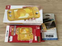 Nintendo Switch Lite 本体+ケース、画面保護シート付き