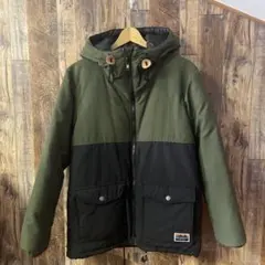 美品⭐︎anti ballistic カーキ ブラック ダウンジャケット　M