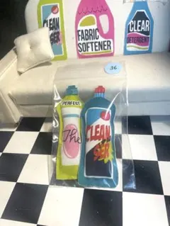 36アメリカンボトル型 クッション 48種類 1/6 ミニチュア ハンドメイド