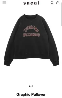 sacai 26aw Graphic Pullover サイズ3のサムネイル