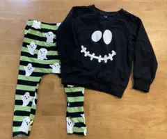 ハロウィン おばけ セットアップ 100センチ
