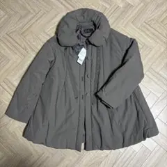 グローバルワーク 高山直子さんコラボ/ライトウォームぺプラムコート/EiiS