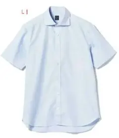 【新品・BEAMS F】COOLMAX カラミ カッタウェイカラーシャツ L