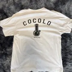 COCOLO BLAND 半袖Tシャツ ホワイト Lサイズ
