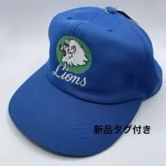 80s 西武ライオンズ ☆ レオ 当時物 ベースボール キャップ ☆ 80年代 
