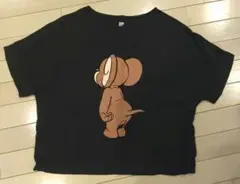 グラニフ　トムとジェリー レディース Tシャツ 黒
