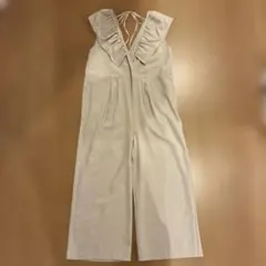 フリル オーバーオール