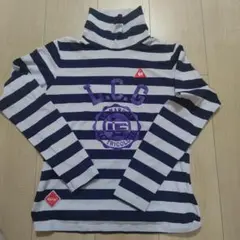 le coqスポルティフ タートルネックシャツ ネイビーとホワイト