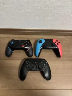 Nintendo Switch用 ワイヤレスコントローラー 3台セット