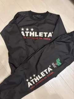 ATHLETA アスレタ キッズピステ上下セットアップ ブラックのサムネイル