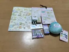 すみっコぐらし 文房具セット＋ハンギョドンお手玉マスコット