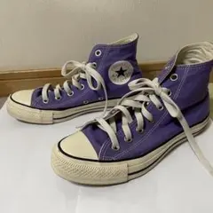 Converse All Star パープル ハイカット 5 24.0cm