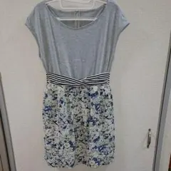 JILLSTUART 切り替え花柄ワンピース