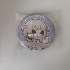 ホロライブ 轟はじめ 缶バッジ ホロライブシティ 等身 ReGLOSS