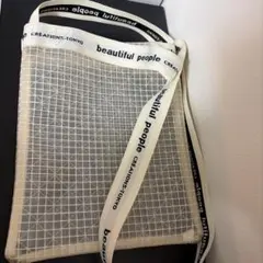 beautiful people ショルダーバッグ