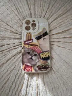 マクドナルドデザイン iPhoneケースiPhone15pro maxケース