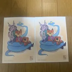 ズートピア2 映画特典　 第6弾 アートボード カード 2枚