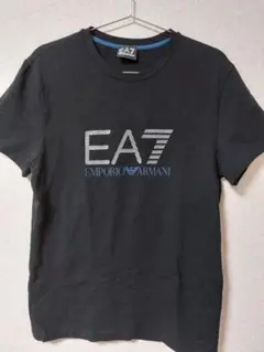 【極美品】エンポリオアルマーニ EA7 ロゴ Tシャツ Mサイズ ブラック