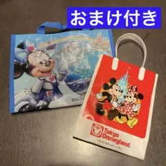 東京ディズニー リゾート ミッキーミニーショップ袋 2点セット おまけ付き