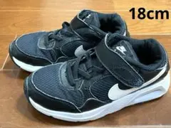 NIKE AIRMAX 黒、白　18㎝