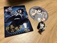 鬼滅の刃　伊黒小芭内 フィギュア ポストカード ステッカーセット
