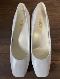 TOKYO IGIN 東京イギン　スクエア　ヒールパンプス TOKYO IGIN 東京イギン スクエア ヒールパンプス