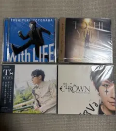 豊永利行 CD with LIFE、光へ、T's、C'LROWN アルバム 4枚