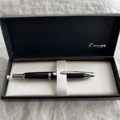 パイロット 万年筆 Z-CR-GN 黒 専用ケース付き 美品 PILOT パイロット 万年筆 ボールペン Z-CR-GN 箱付き
