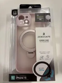【未使用】ZEROSAFE iPhone 15 ハイブリッドケース
