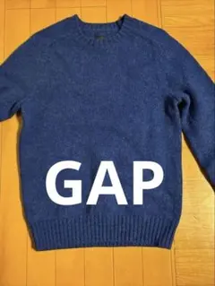 Gap 青 ニットセーター Sサイズ