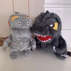 GODZILLA デフォルメぬいぐるみBIGメカゴジラ ＆BIG3ゴジラ