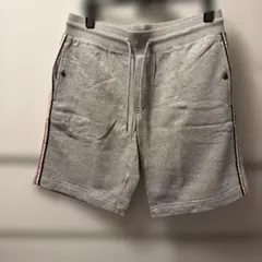 A19573 美品 モンクレール サイドラインスウェットショートパンツ