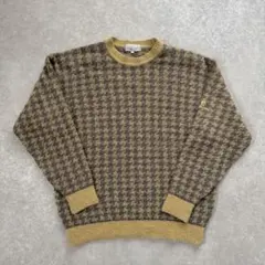 ジャガード ニット セーター