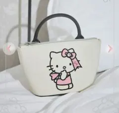 新品 Rady Hello Kitty 持ち手 ハンドル付き コラボ ポーチのサムネイル