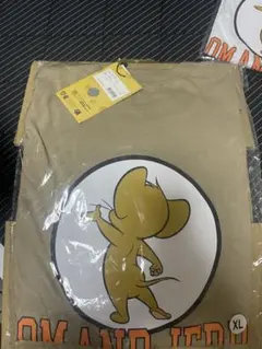 新品 トムとジェリー Tシャツ ベージュ XL