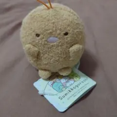 【新品】すみっコぐらし ばんざいゴムひも付きマスコット とんかつ