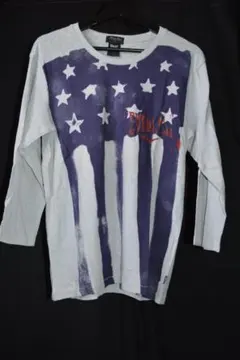 【美品】MENS BIGI×EVERLAST　ロングーTシャツ　グレーのサムネイル