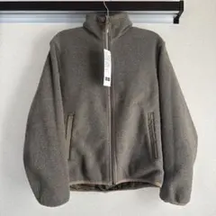 新品タグ付 ユニクロＵ リバーシブルジャケット＋ ナイロン フリース サイズS