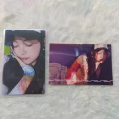 LESSERAFIM ウンチェ　トレカ　ステッカー　セット