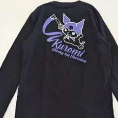 サンリオ　ロンT　長袖Tシャツ　Kuromi　クロミ　ユニセックスのサムネイル