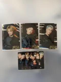 バトルオブトーキョー　BOTウエハースカード　GENERATIONS 4枚セット